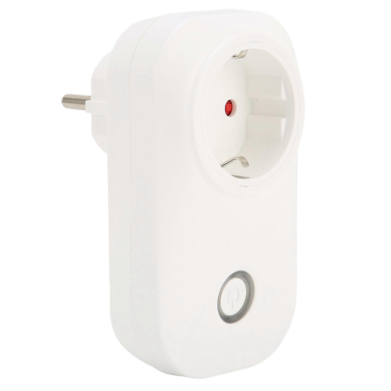 Smart Plug Mini Wireless WiFi Remote Control Smart Socket for Google Assistant 110‑240VEU Plug