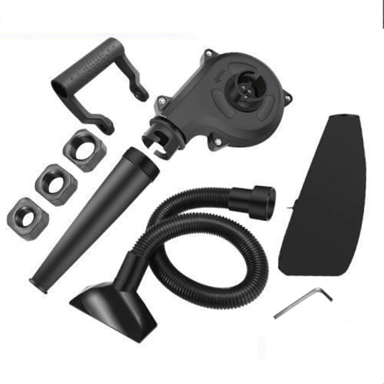 Angle Grinder Conversion Blower Compact Metal and ABS Handheld Electric Blower for Industry and Home