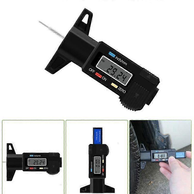 Digital Tire Depth Gauge Tire Tread Depth Measuring Instrument
