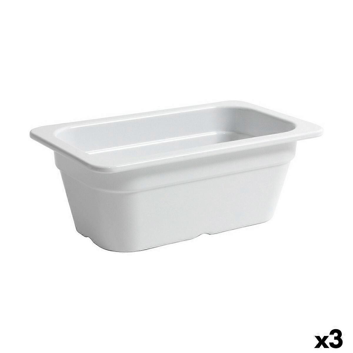 Servierplatte Inde 26,5 x 16,2 x 10 cm (3 Stück)