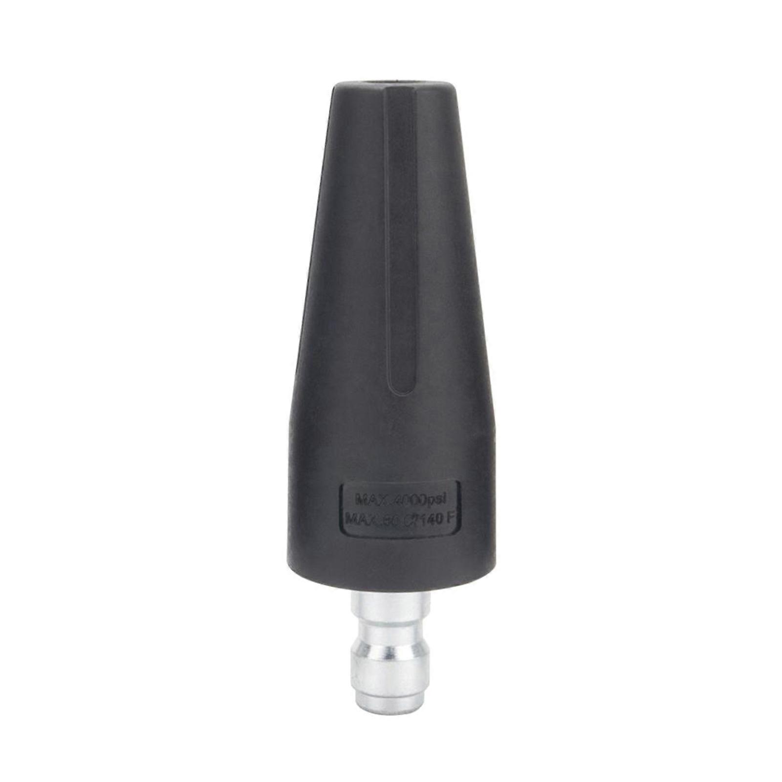 TurboNozzle 4000psi TurboSpray Nozzle 360°Rotating with 1/4" QuickRelease Plug Connector for High Pressure Washers