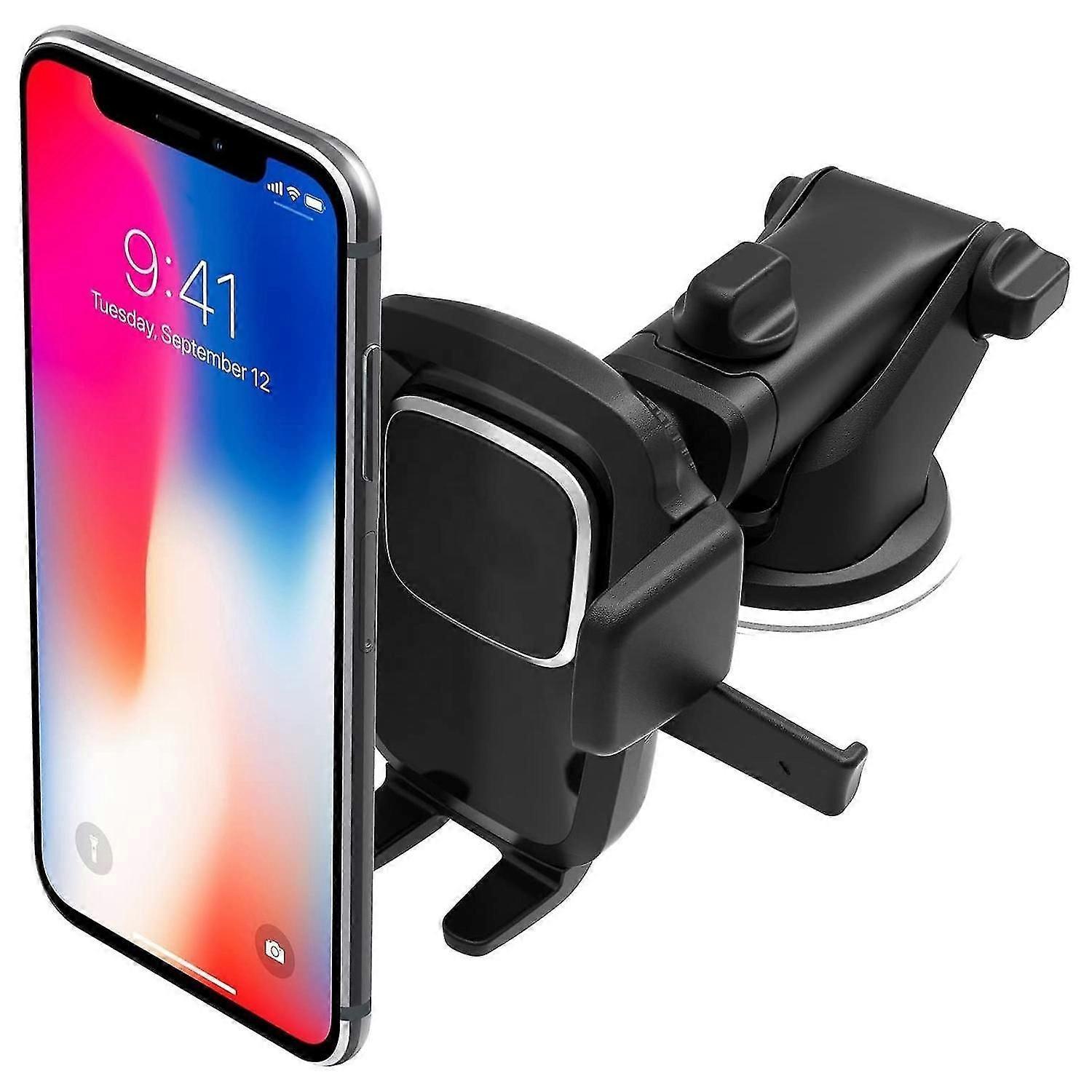 Universal Car Adjustable Phone Mount for Dashboard and Windshield