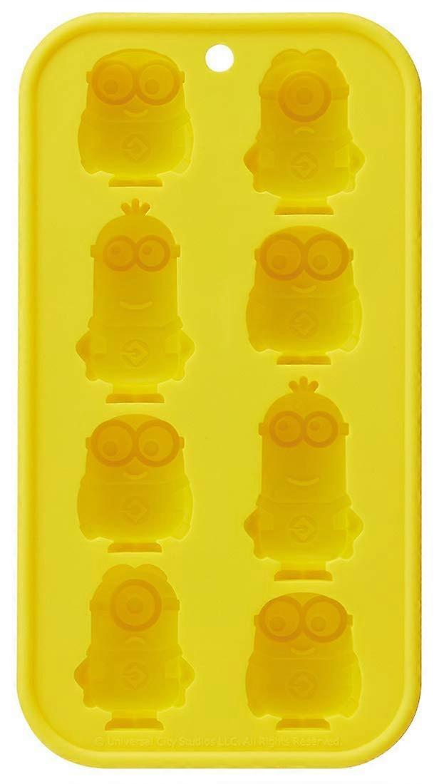 Silicone Ice Tray Set, 8 Piece Mold for Fun Shapes, 4.5 x 8.5 x 0.9 Inches, Durable Flexible Material