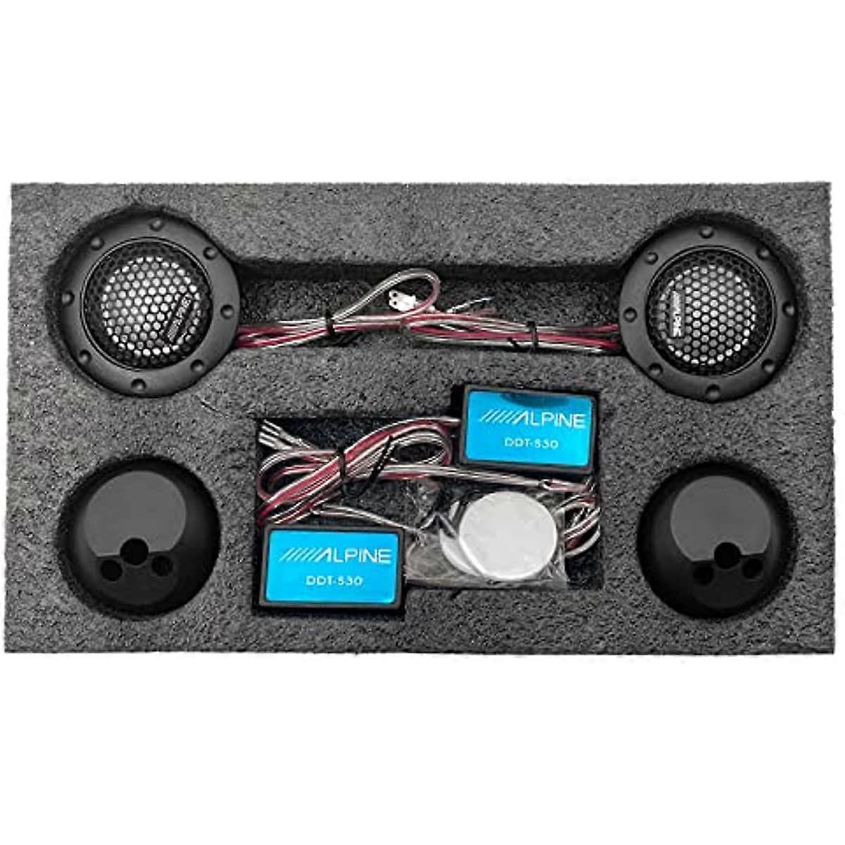 Car High Fidelity Stereo Speaker Tweeter Car Modified Car Audio Silk Dome Tweeters