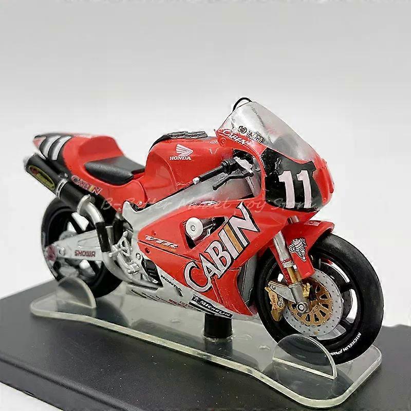 1:18 Diecast Motorcycle Model Toy VTR 1000-8h Suzuka 2001 Replica For Collection MAXP