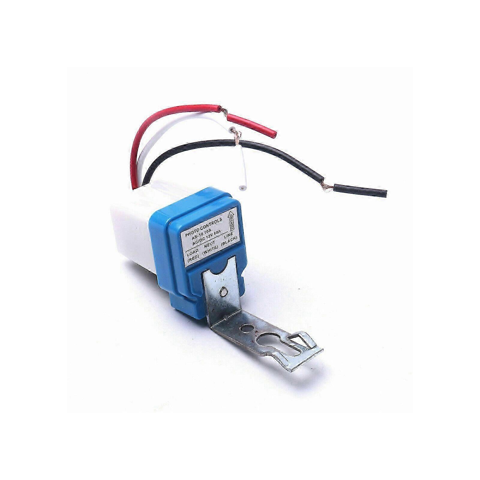 AC/DC 12V 24V Dusk to Dawn Automatic Photocell Light Sensor Detector Switch Part