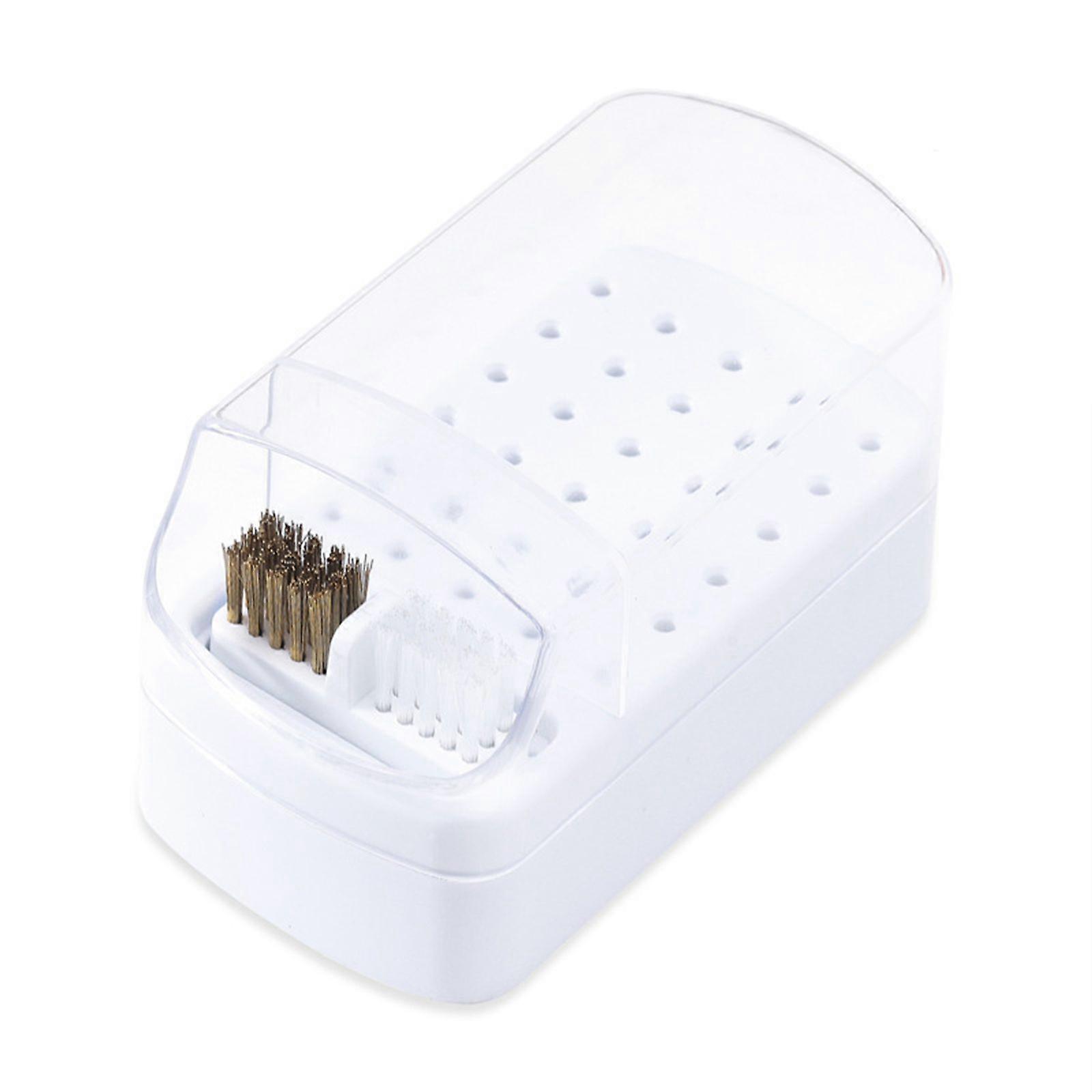 2 in 1 Nail Polish Head Organizer Clean Storage Nail Polish Head Case Display Case
