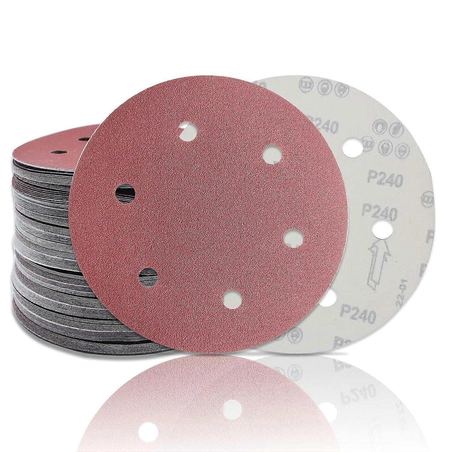 Efficient Hook-and-Loop Sanding Discs Aluminum Oxide Orbital Sander