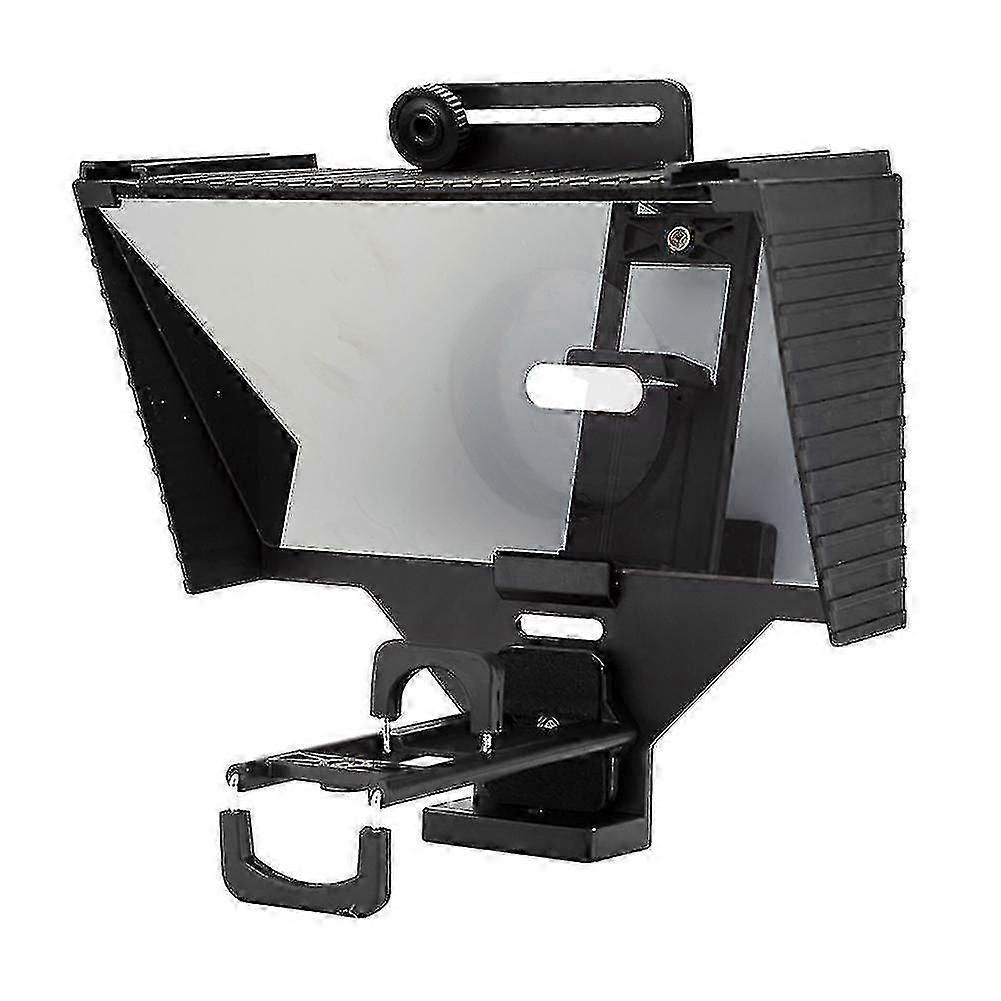 Teleprompter for tablet smartphone DSLR camera portable teleprompter