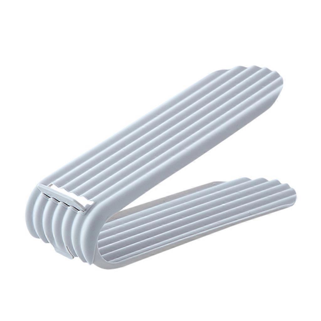 1PC Space-saving 2-layer Shoe Rack Shoe Shoe Rack Spacesaving Storage