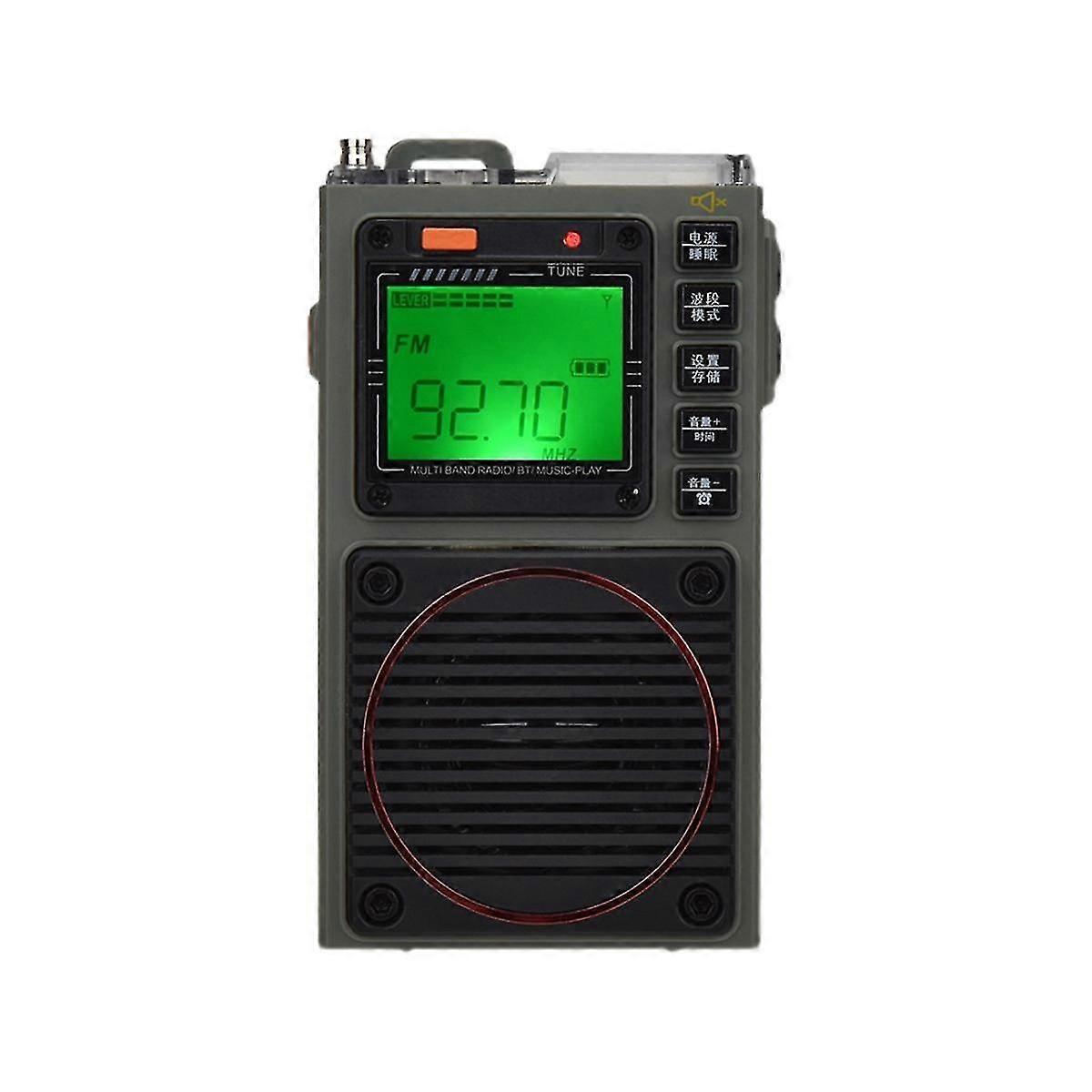 -787 Am/fm/sw/ Full Band Radio, Support Mobile Phone App Remote Control , Mini Bluetooth Tf