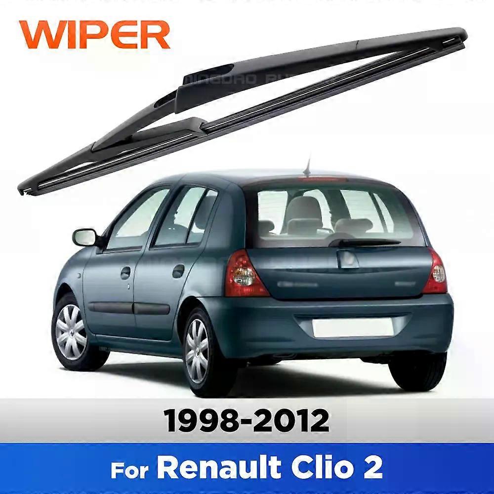 12" Rear Wiper Blade For Renault Clio 2 II MK2 Campus 1998-2012 Windshield Windscreen Window Car Rain Brushe