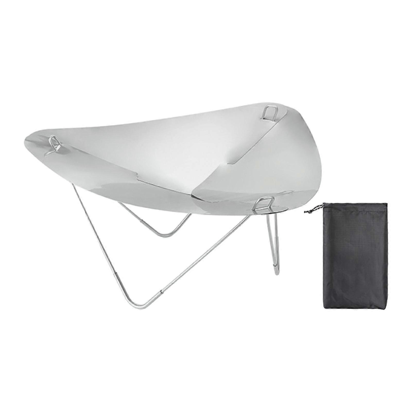 Fire Pit Portable Grill Camping Firepit Rack Camping Stoves Garden Backpacking