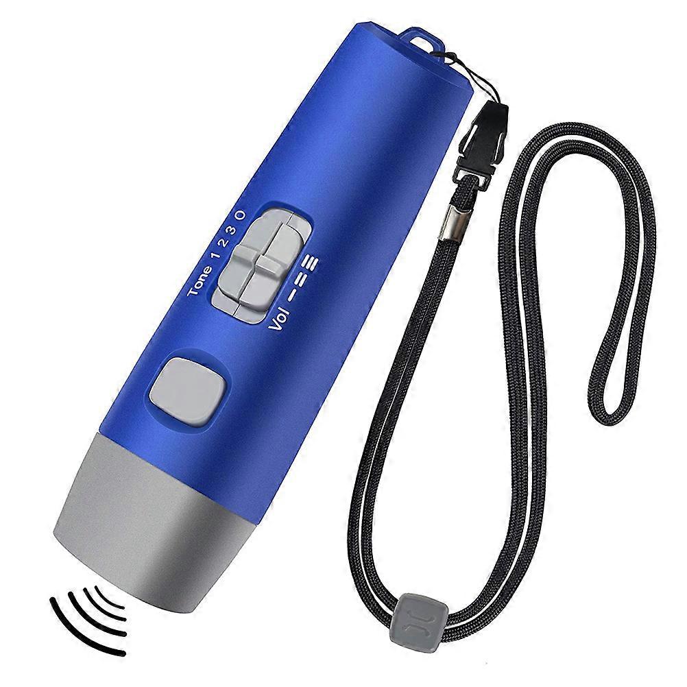 Electronic Whistle 3 Tone Three Adjustable Volume Referee Whistles with Lanyard Handheld Sports Emergency Whistles for Police Teacher