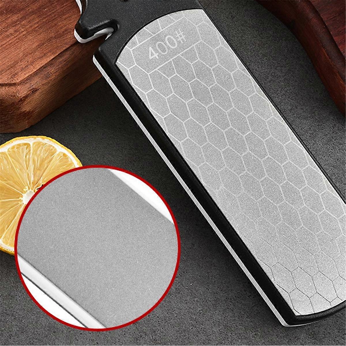 Mesh Pottery Double-sided Emery Whetstone Knife Sharpener