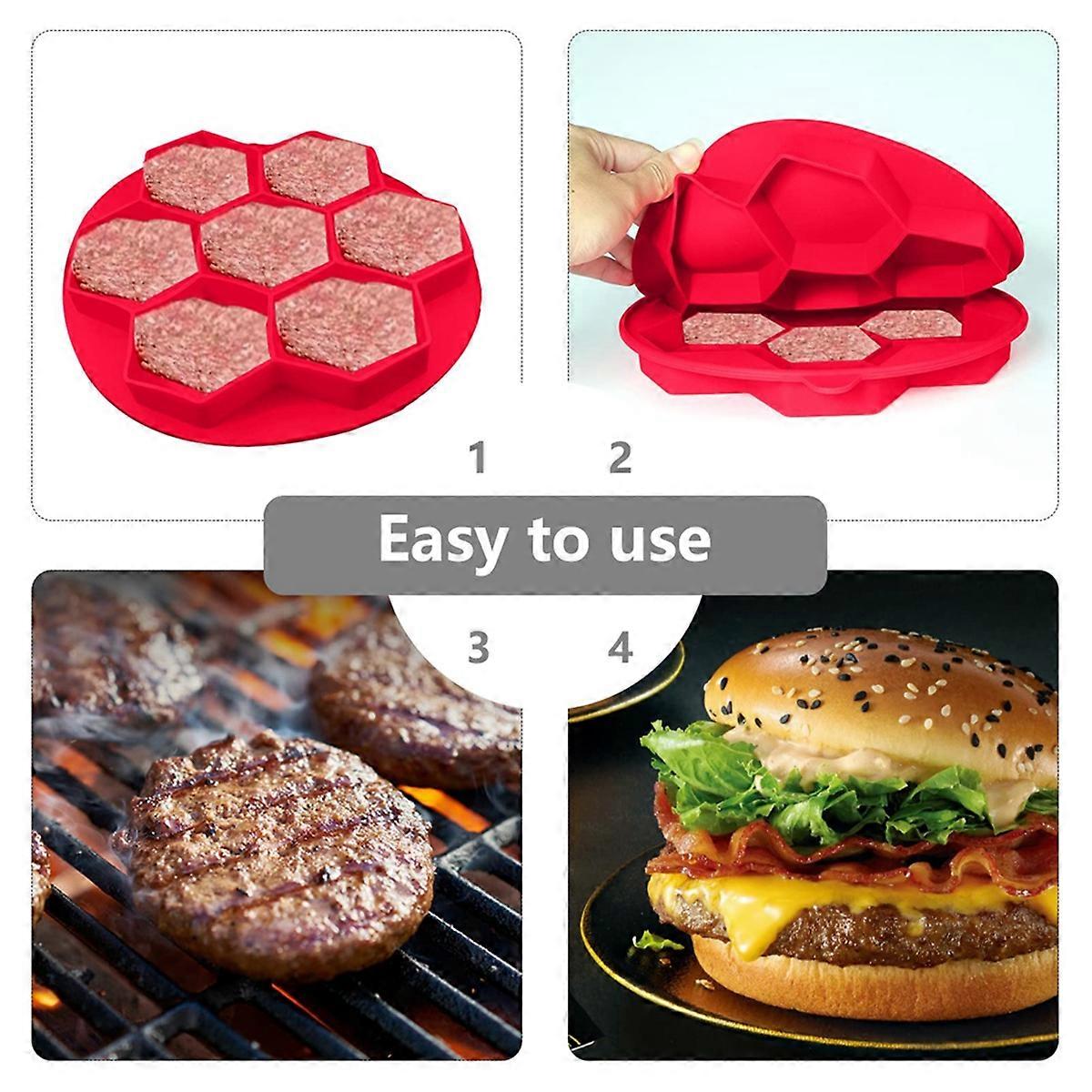 Hamburger patty making mold Hamburger freezer storage container