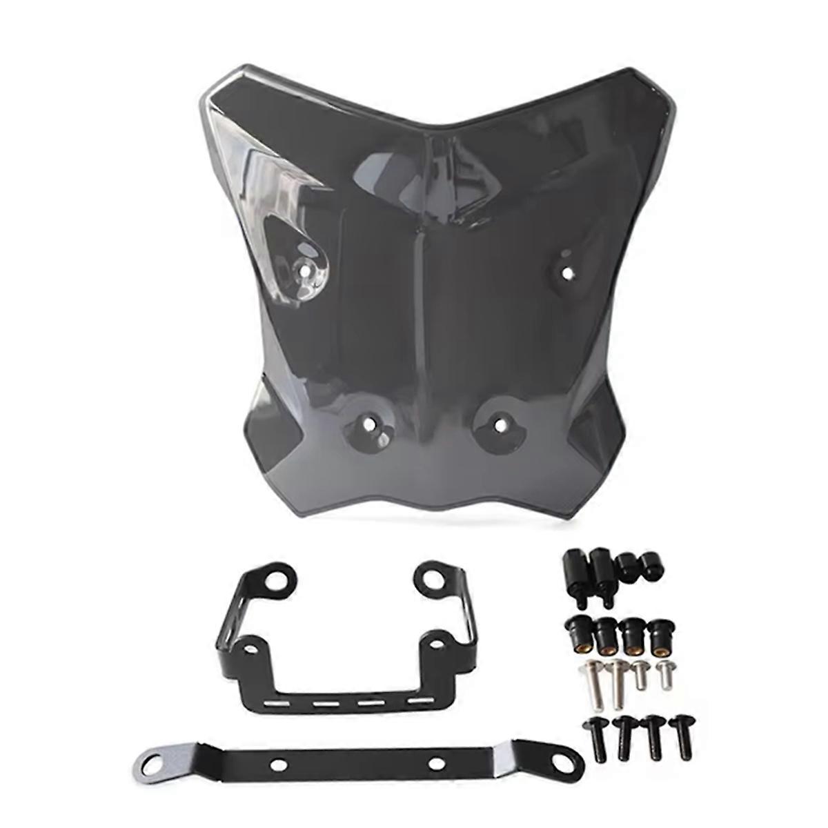 Sport Windscreen Screen Wind Deflector for 990 Dark Gray