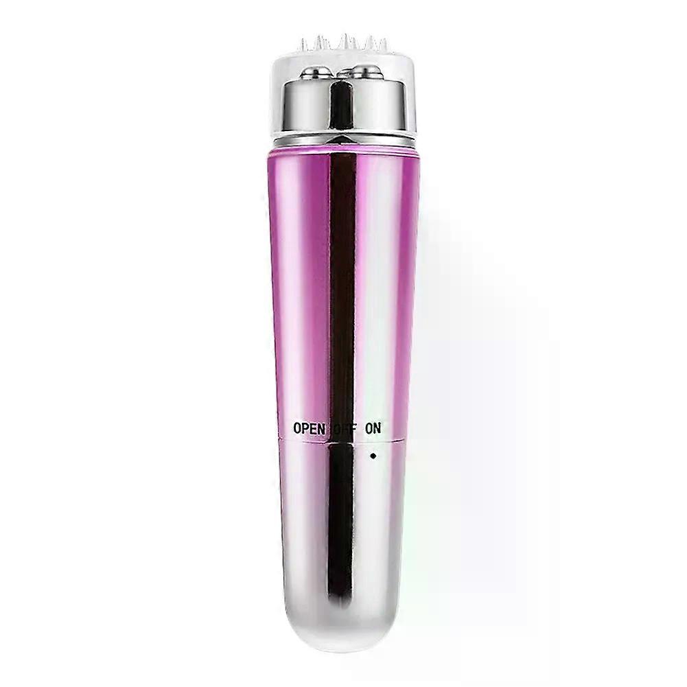 Eye Massager Wand Lifting Firming Beauty Instrument Remove Dark Eye Circles Eye Bags with 4 Massage Head for Eye Fatigue