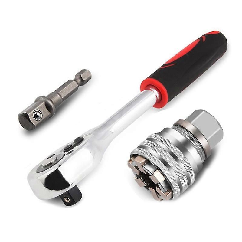 3-Piece Socket Hand Drill Socket Wrench Set