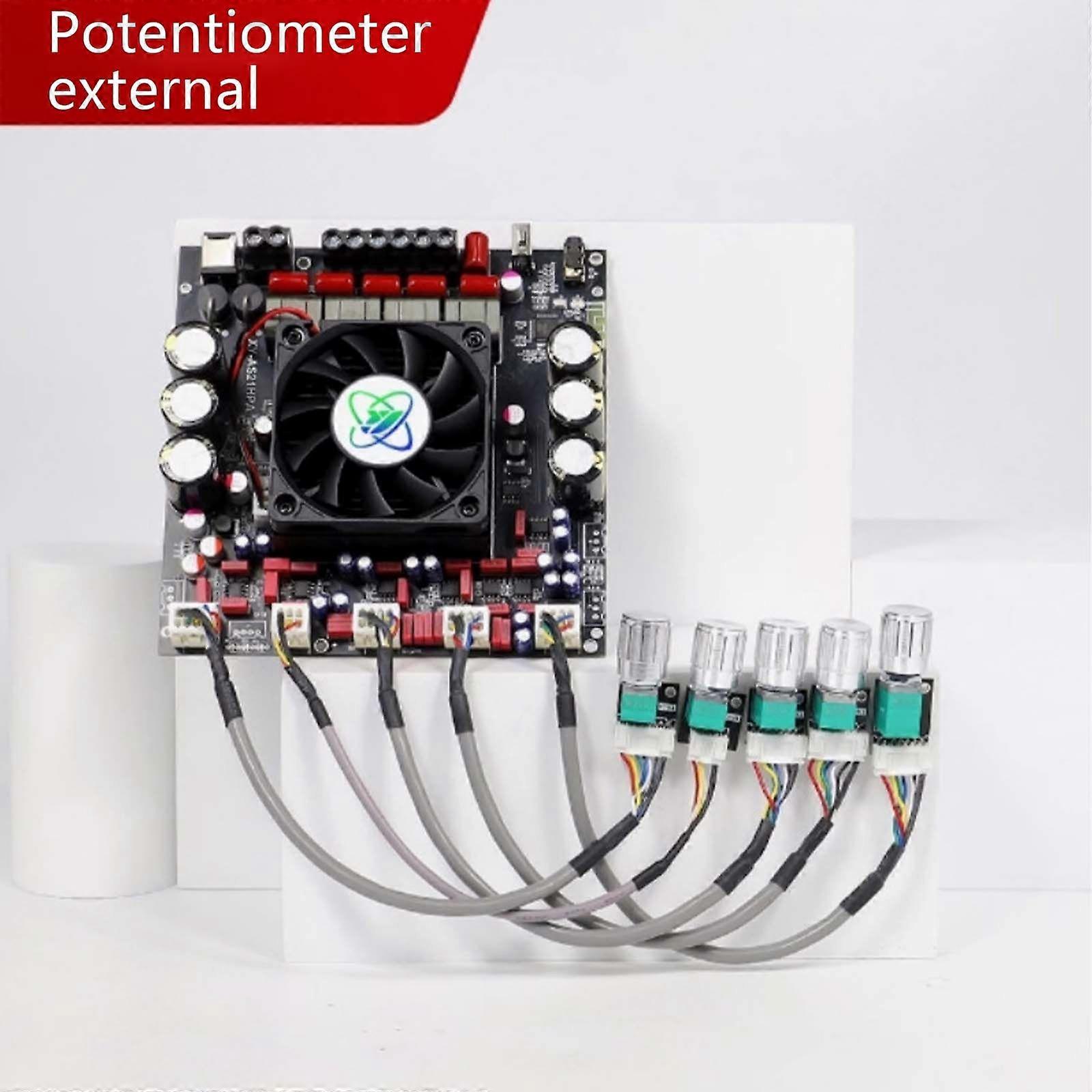 300W * 2 + 600W TPA3255 Digitale Verstärkerplatine 2.1CH Audioverstärker Klasse D US