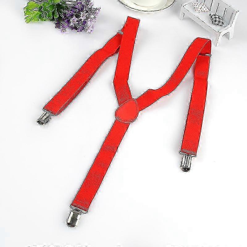 Mens Braces - Classic Navy, Heavy Duty, Adjustable, Elasticated