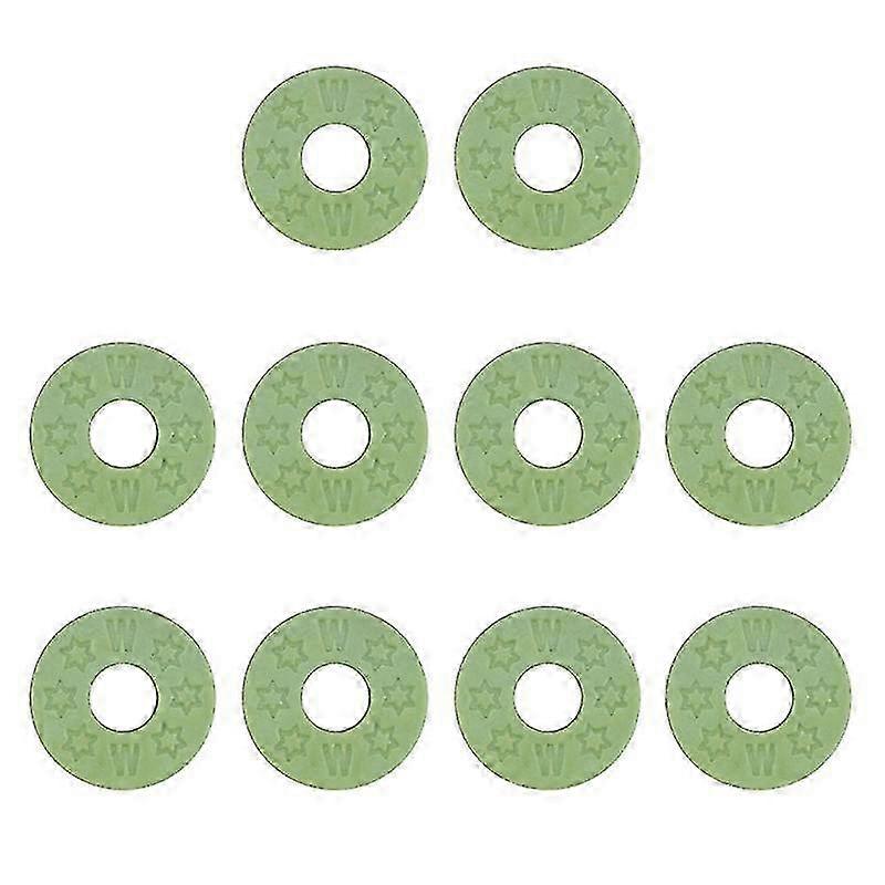 10pcs Rubber Guitar Strap Lock Blocks - Guitar Protector & Locks