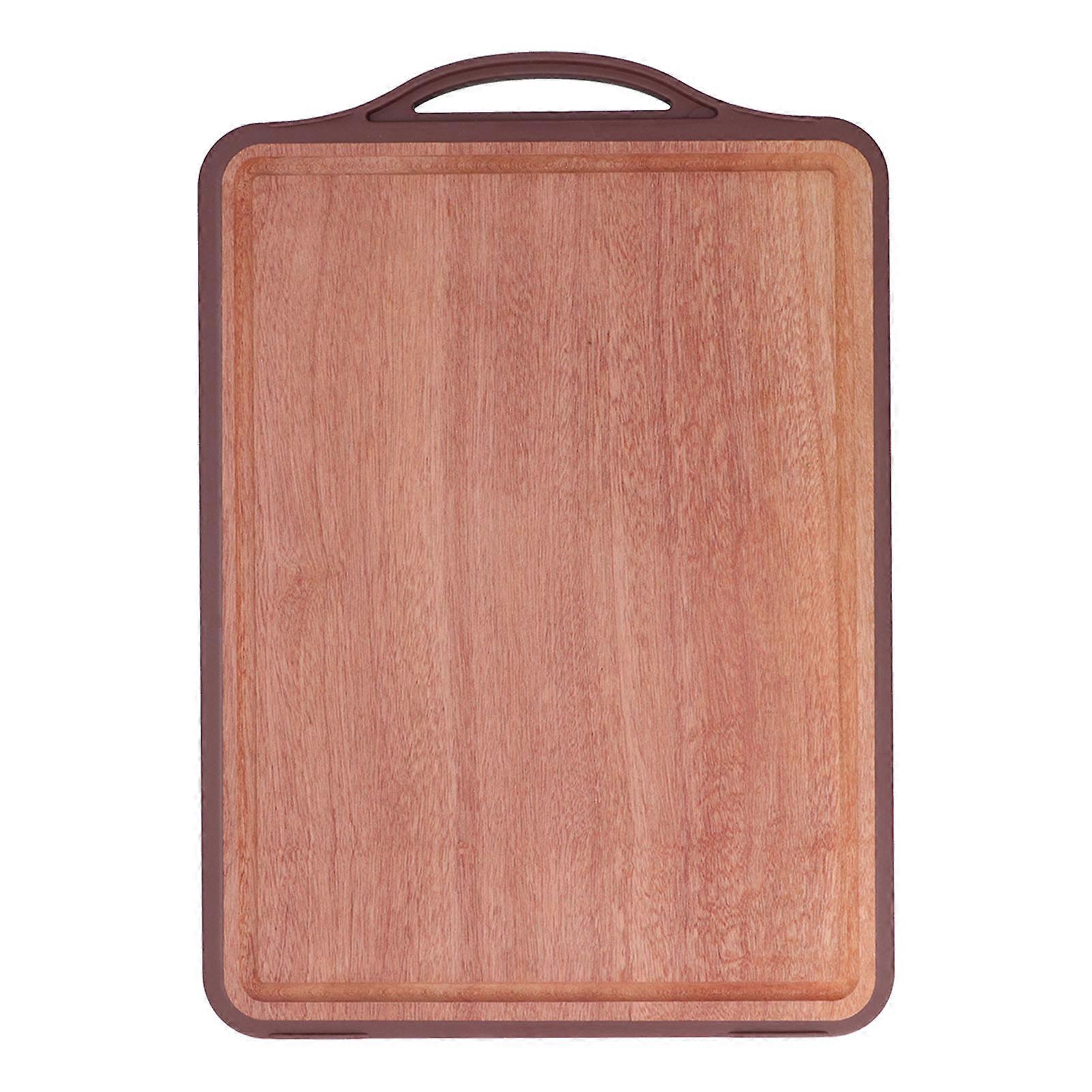 Cutting Board Double Sided Stainless Steel Chopping Board with Non Slip TPR Edging