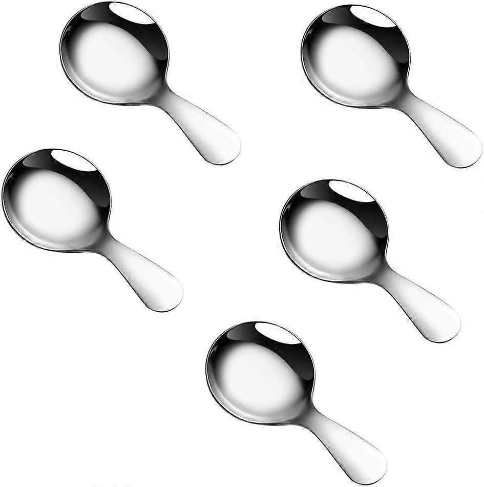 5kpl lyhyt kahva lusikat sokerimausteet lusikat suolamausteet jälkiruoka lusikka tee kahvilusikat jäätelölusikka