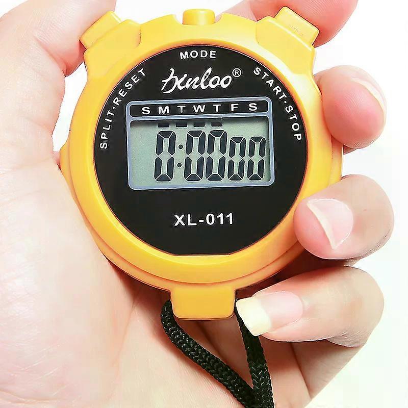 NEW Portable Handheld Sports Stop Watch Digital Display Fitness Timer Counter For Sports Stopwatch Chronograph Professional