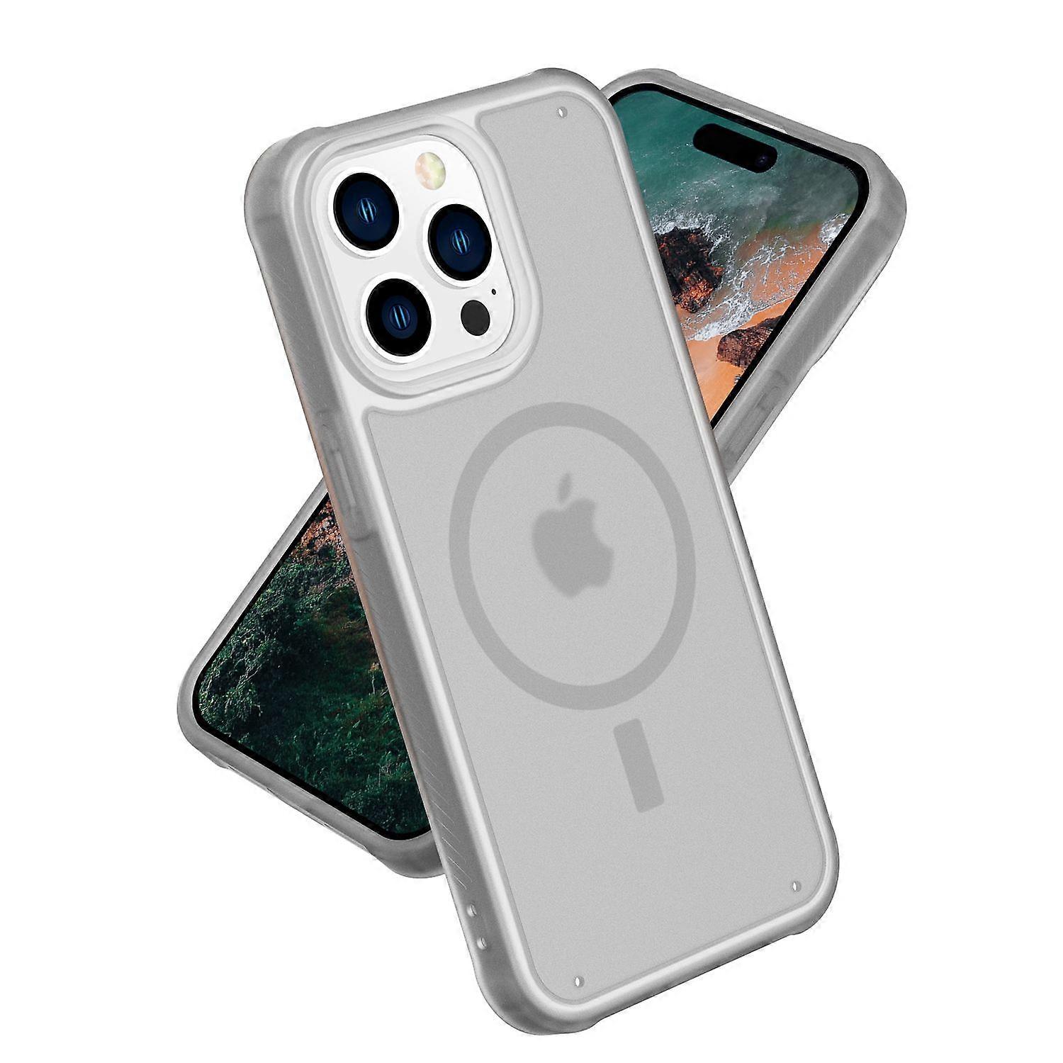 IPhone 15 Pro Max Case,Compatible With MagSafe,Military-Grade Protective Case,Scratch-Resistant Back Cover-Pink