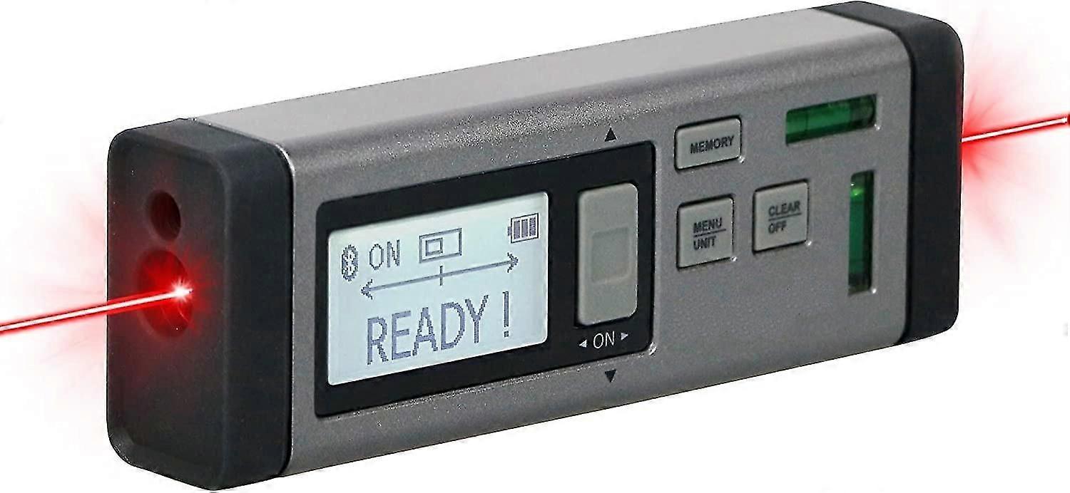 Digital display inclinometer with laser electronic inclination box laser level meter inclinometer