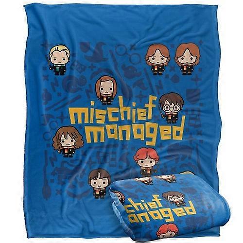 Harry Potter Mischief Managed Chibi Blanket