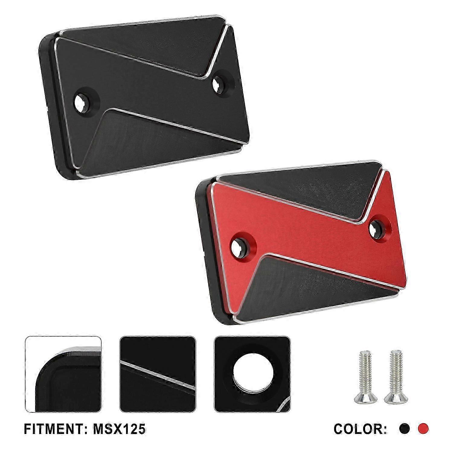 Suitable Msx125 Motorcycle High-Quality Aluminum Alloy Upper Pump Cover Decorative Cover Protective Sheet Modification Accessories