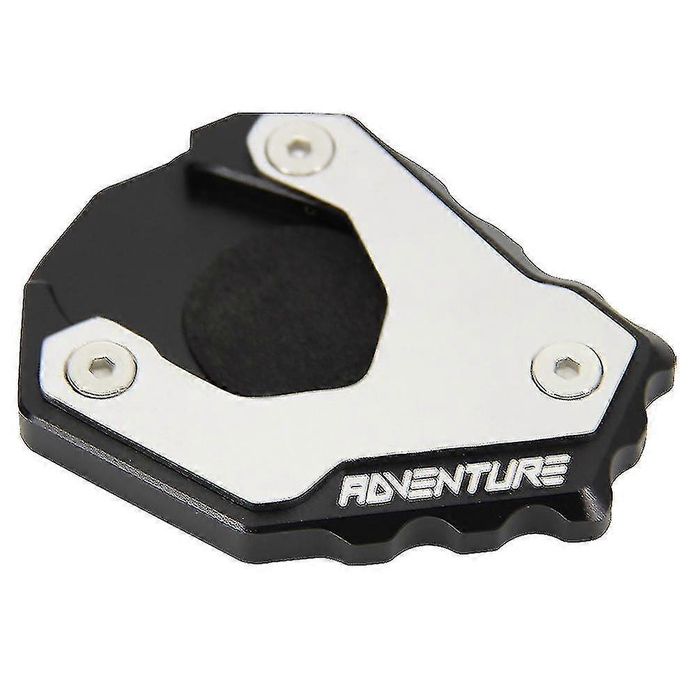 Motorcycle Foot Side Kickstand Enlarge Extension Pad For 790 R 790 790 (black)