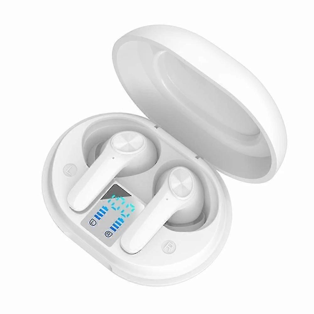 Wireless Earbuds Compatible With Bluetooth Headphones Earphones Touching Control