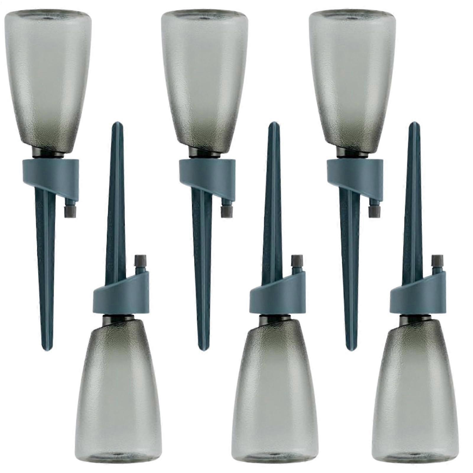 Plant Watering Globes Set - Automatic Drippers, 6-Piece Lazy Watering Dripper Kit, Self-Watering