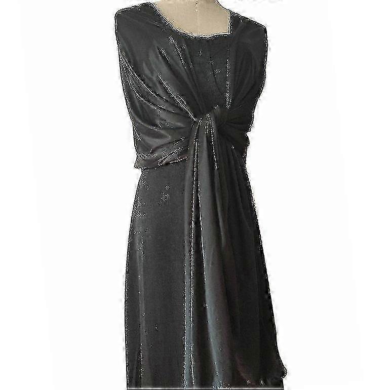 Şal Elbiseleri Akşam Partisi Wrap Düğün Saten Saf Renk Cape Shrugs Boleros