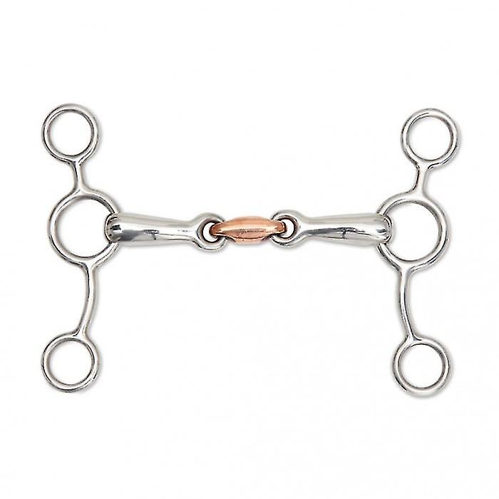 Shires Copper Lozenge Horse Tom Thumb Bit