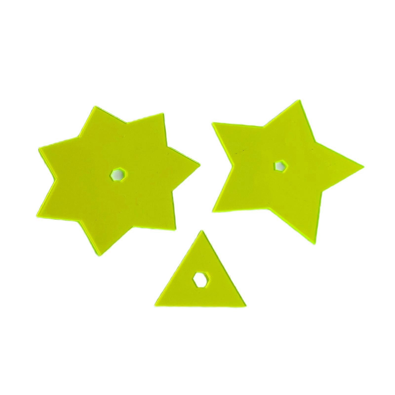 Sharplace Acrylic Quilt Ruler Quilting Template Patchwork Ruler for DIY Crafts