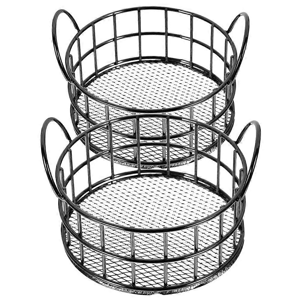 Metal Storage Solution, Robust Basket for Organizing Small Desk Items