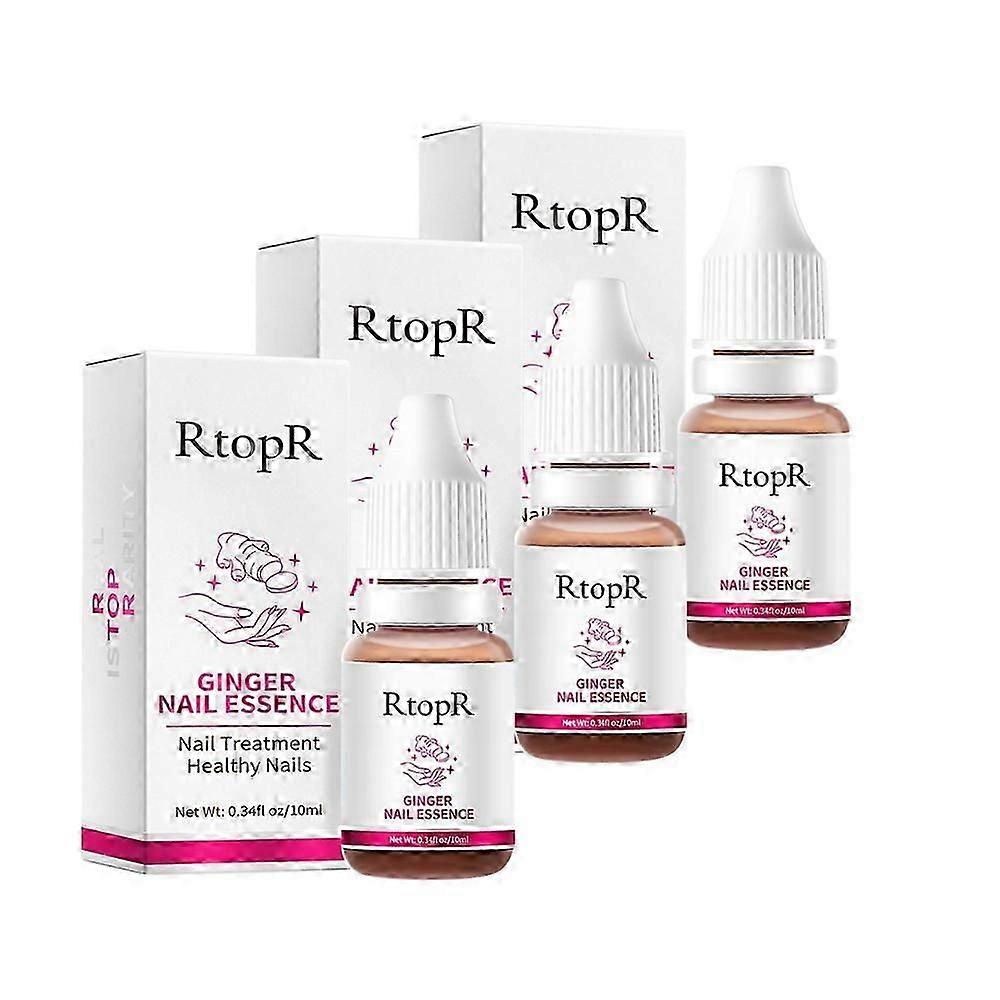 Rtopr Ginger Nail Polish Nail Treatment Fungal Nail Repair Rough Nail Repair Promote Nail Growth Anti Fungal Nail Infection