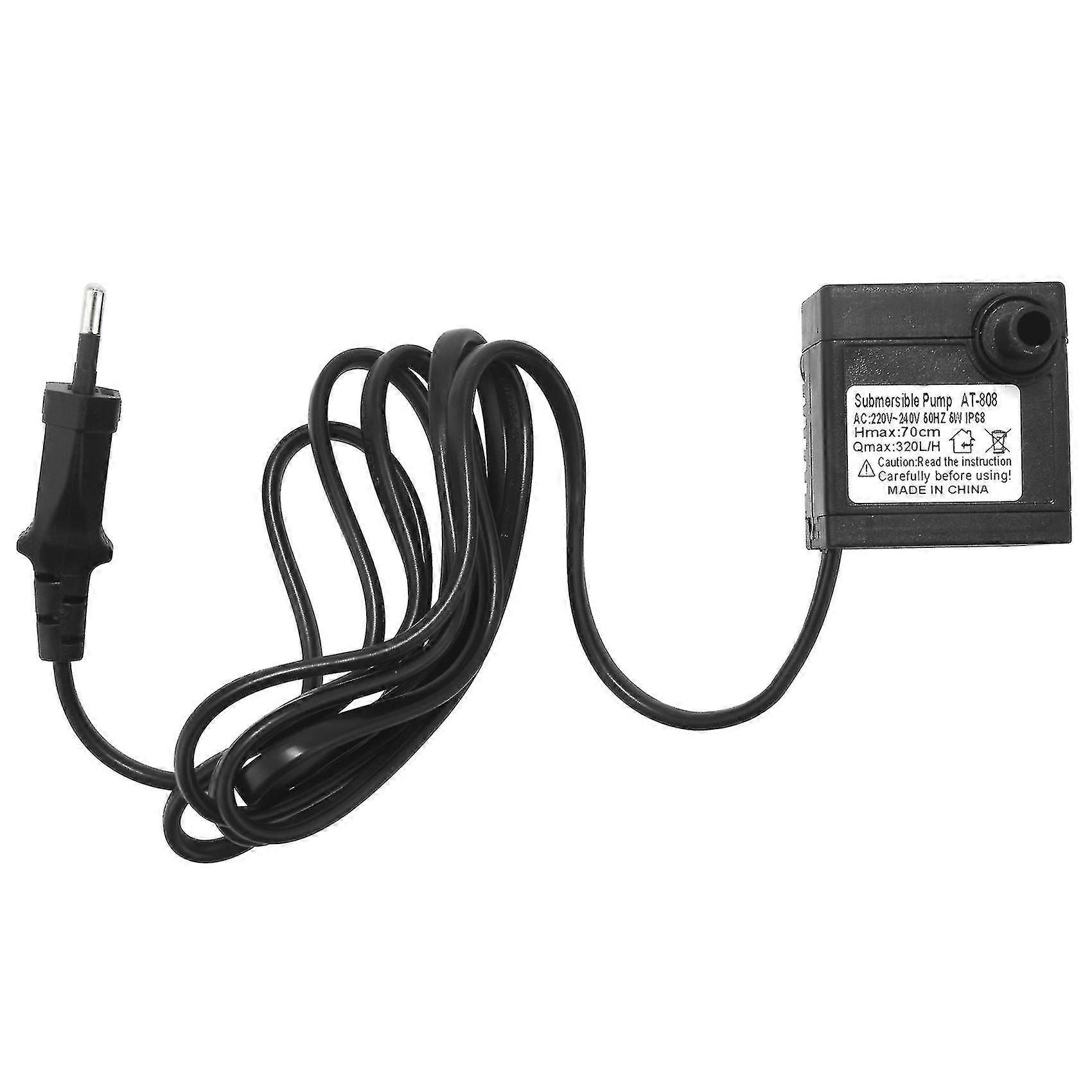 220-240V AC 5W 水中ウォーターポンプ、水族館、池、噴水用 EU プラグ付き