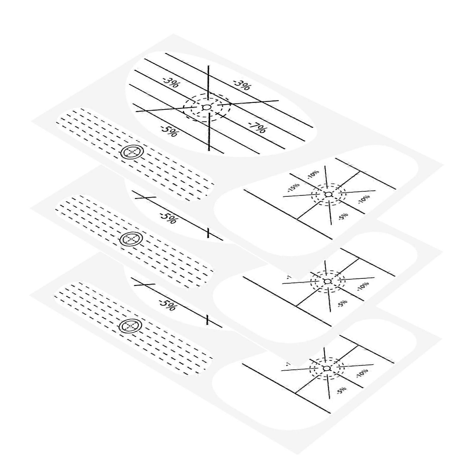 50 x golf club head stickers, practice aid, tool, golf practice accessories Ref: 6967