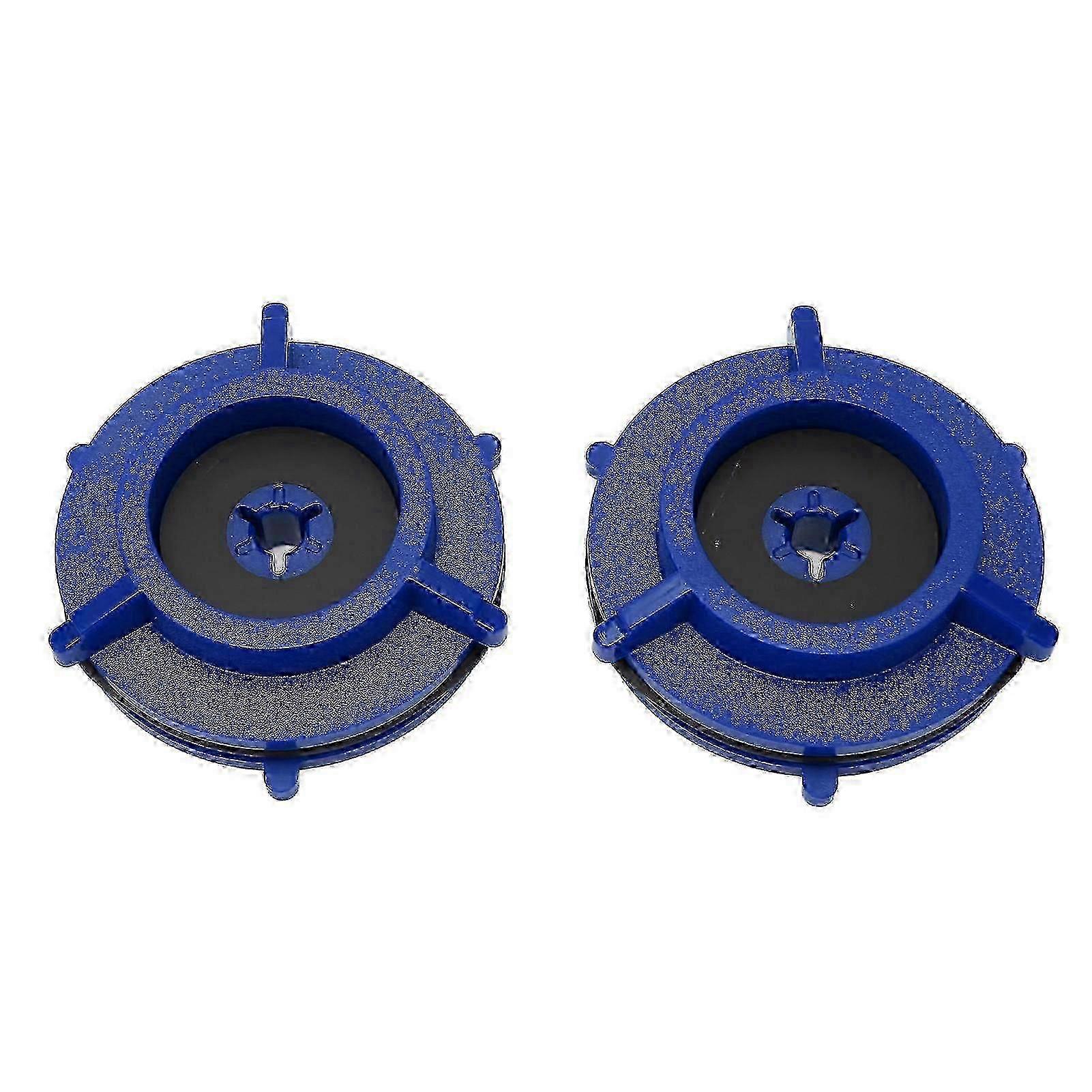 1 Pair NAB Hub Adapters Professional Reel to Reel Tape Opener with Rubber Ring Suitable for ReVox Suitable for Akai Blue