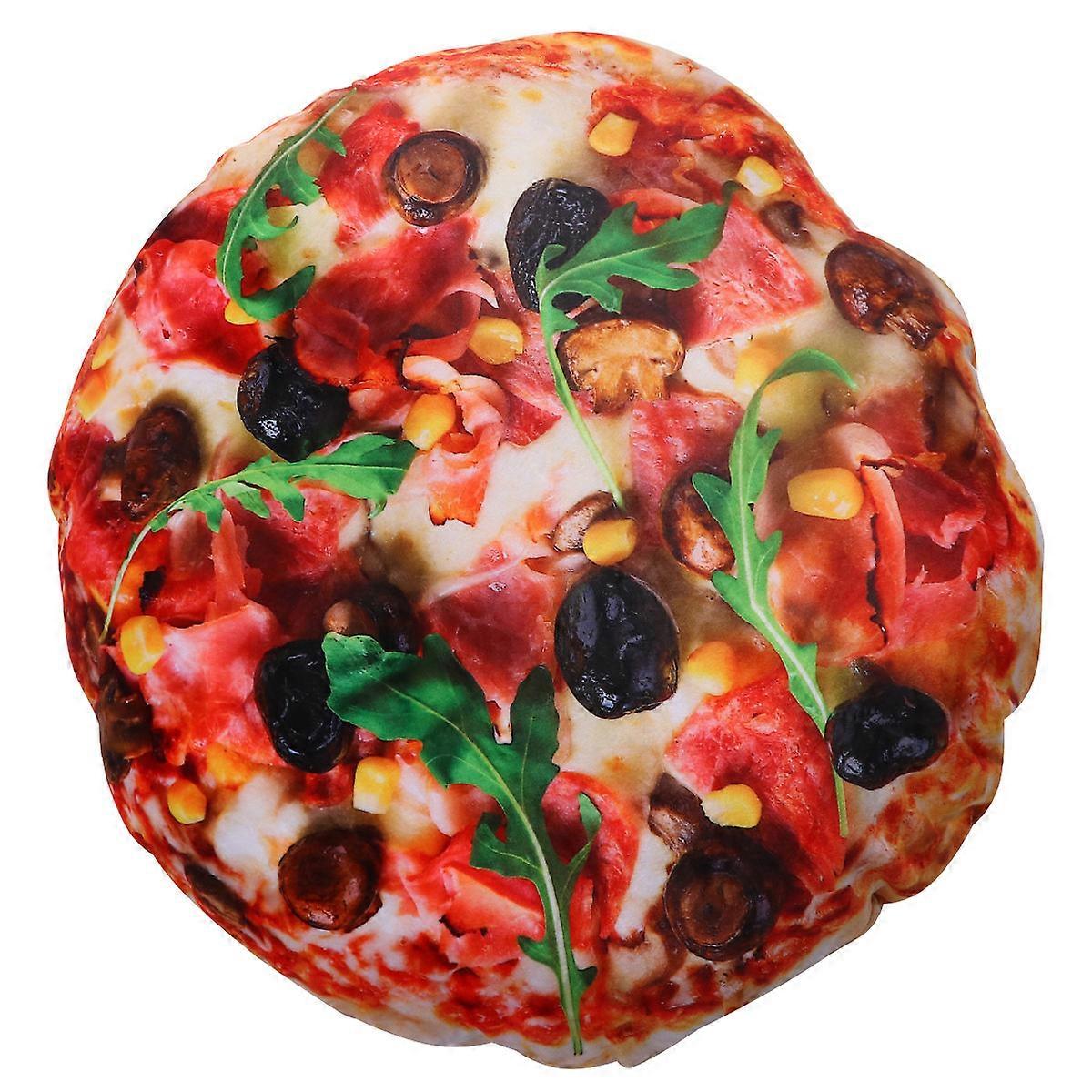 Couch Back Cushions Simulation Pizza Throw Pillow Living Room Multi-Colored 30X30cm Hugging Comfort 1Pack