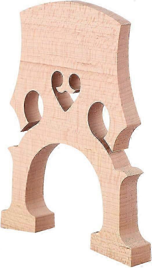 High Strength Maple Wood Cello Bridge Replacement Parts Accessory for 1/2 1/4 1/8 Cellos, Compatible with Various Cello Models