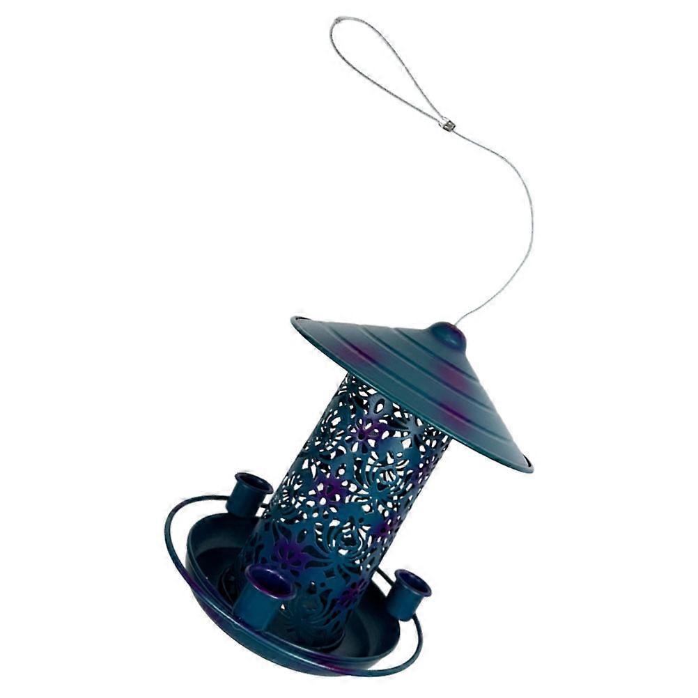 Durable Outdoor Bird Feeder with Hanging Hook, Weather Resistant & Easy to Clean Design for Garden or Balcony Use