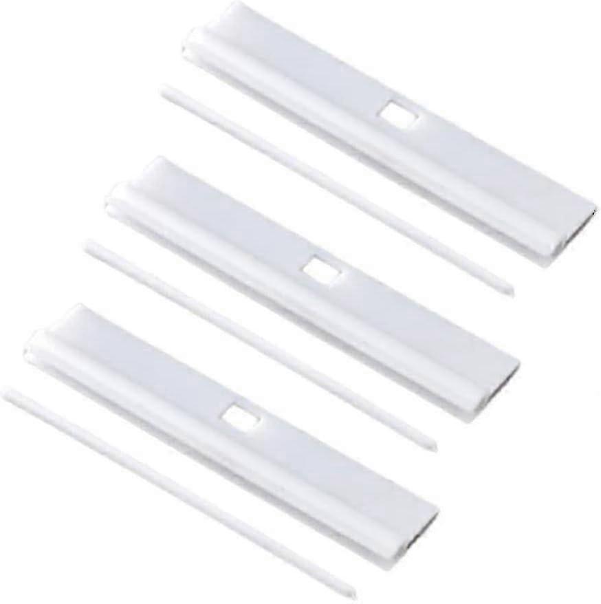 20-pack λευκό 5-ιντσών (127mm) κρεμάστρες αντικατάστασης για κάθετες περσίδες &; περσίδες του Λούβρου