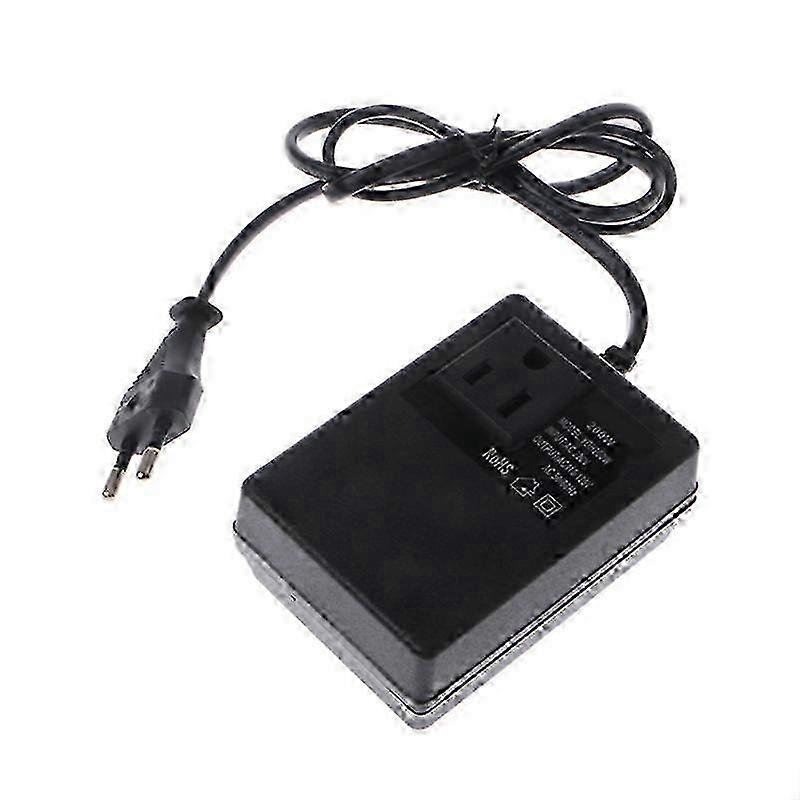 110V to 220V 200W Power Reduction Transformer with EU Plug Adapter for Conversion Edition 0619