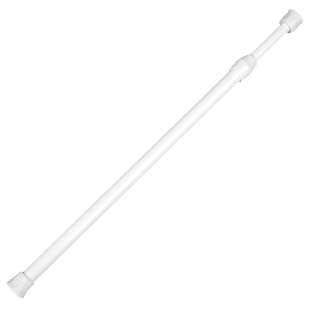 フレキシブルカーテンロッド伸縮クローゼットロッド拡張可能カーテンロッドテンションロッド60-110cmホームデコレーションホワイト1パック